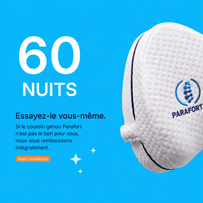 Coussin Orthopédique Genoux Parafort - Le secret d&